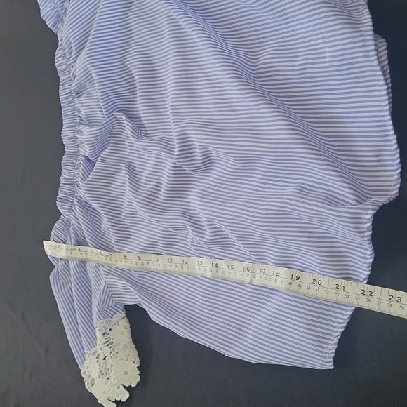 Kontrol Off The Shoulder Striped Top - Picture 3 of 6